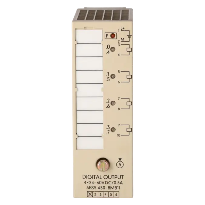 SIEMENS 6ES5450-8MB11, PLC Controls, Digital Input / Output Modules, K0117542, Image 1