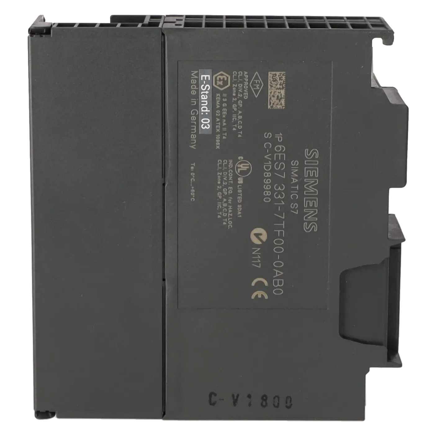 SIEMENS 6ES7331-7TF00-0AB0, PLC Controls, SIMATIC S7-300, K0139535, Image 3