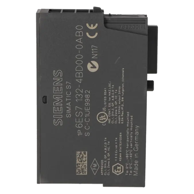 SIEMENS 6ES7132-4BD00-0AB0, PLC Controls, Digital Input / Output Modules, K0252054, Image 3