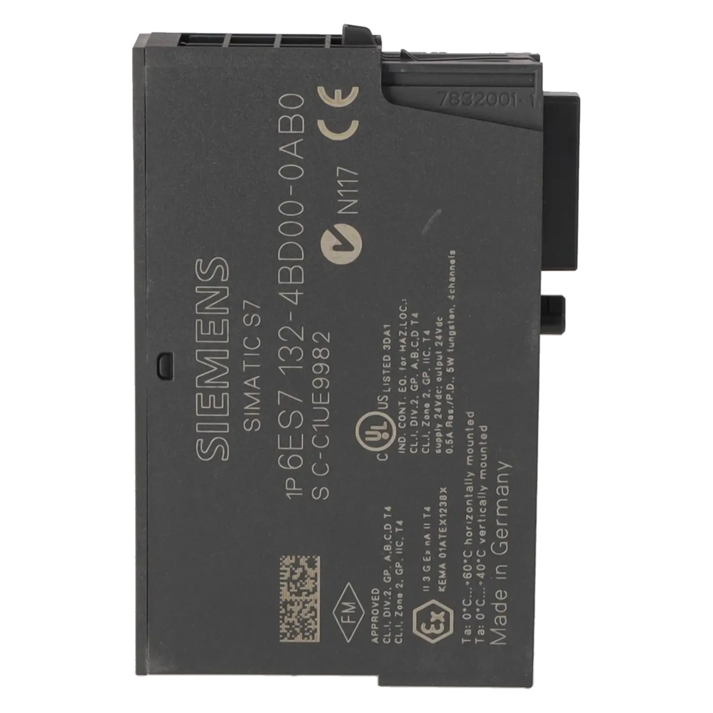 SIEMENS 6ES7132-4BD00-0AB0, PLC Controls, Digital Input / Output Modules, K0252054, Image 3