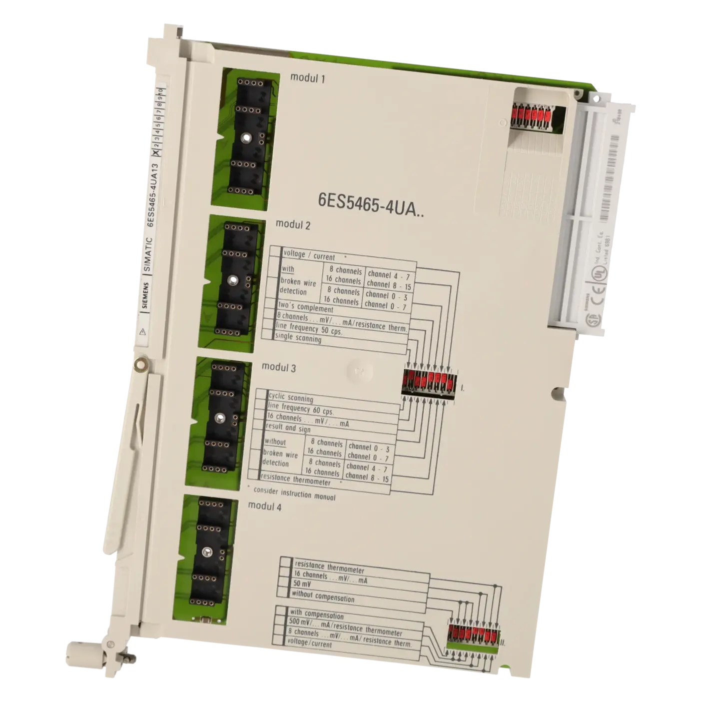 SIEMENS 6ES5465-4UA13, Baugruppen, SIMATIC-S5-Aktion, K0117577, Bild 3