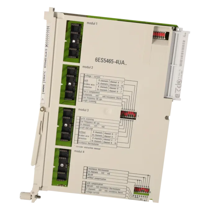 SIEMENS 6ES5465-4UA13, Baugruppen, SIMATIC-S5-Aktion, K0117577, Bild 3