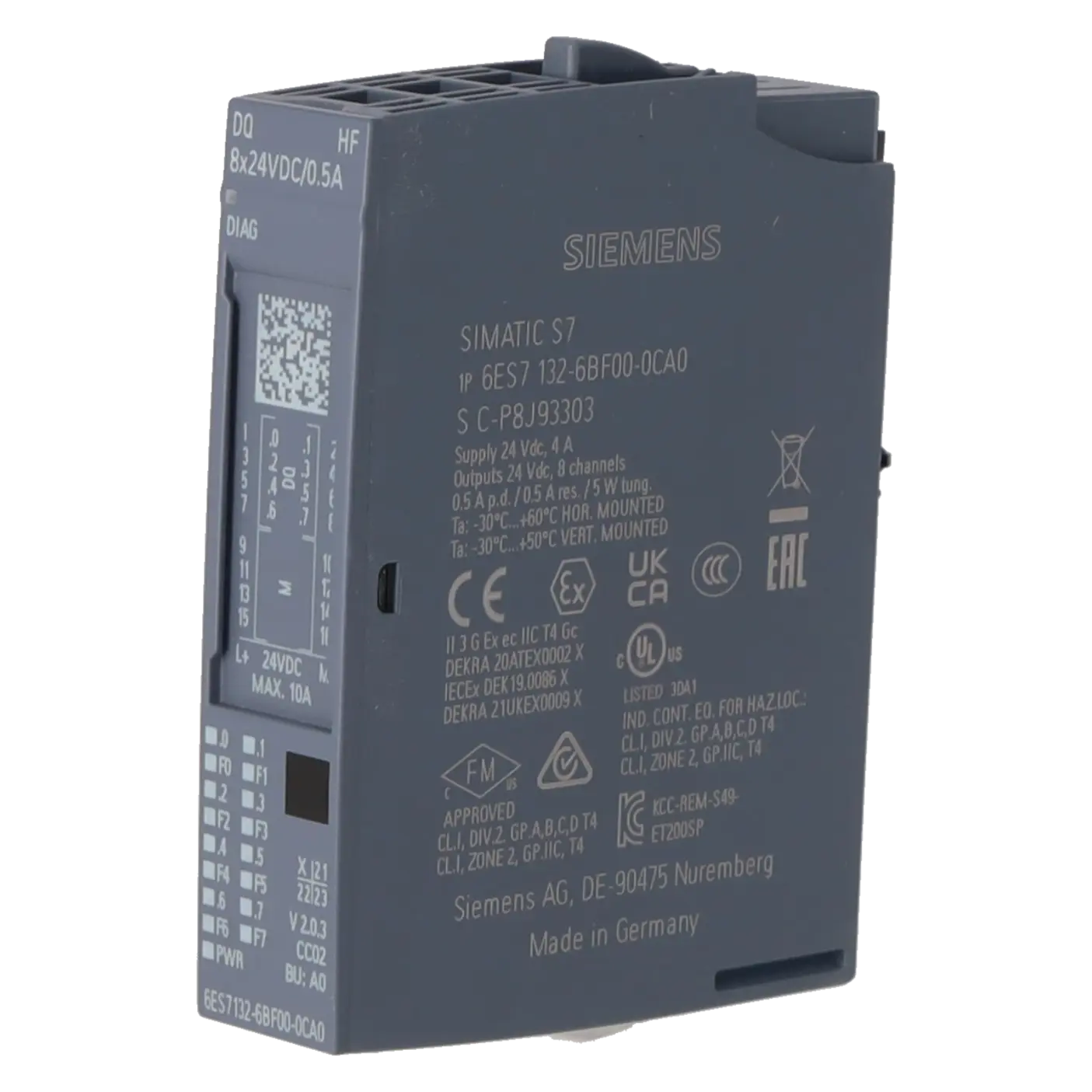 SIEMENS 6ES7132-6BF00-0CA0, Baugruppen, Digitalein- / Digitalausgaben, K0339755, Bild 2