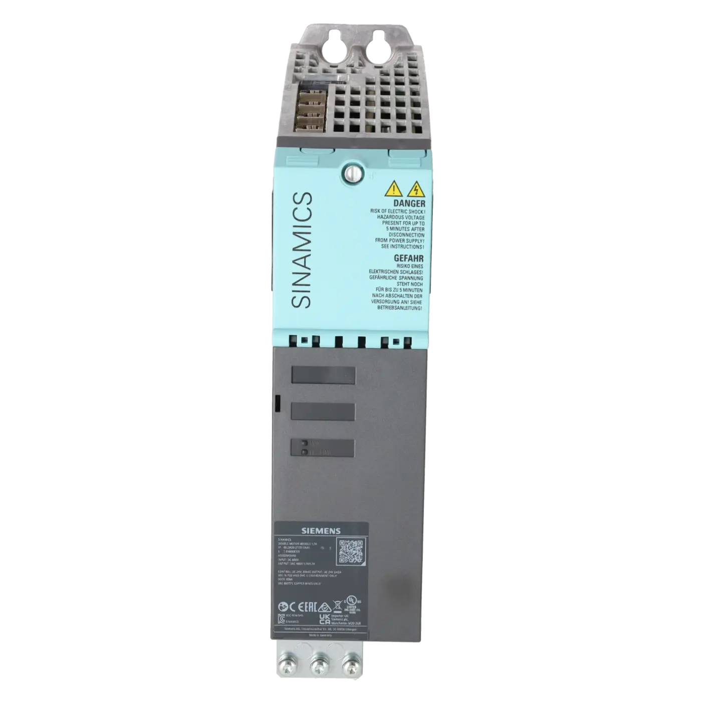 SIEMENS 6SL3420-2TE11-7AA1, Antriebstechnik, Wechselrichter, K0375525, Bild 1