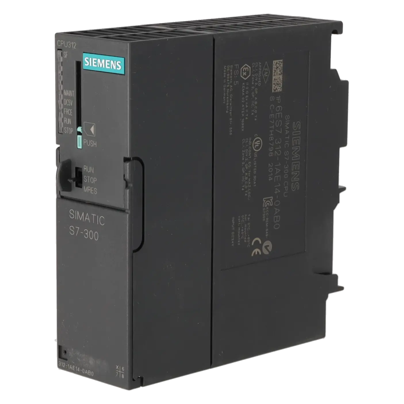 SIEMENS 6ES7312-1AE14-0AB0, Baugruppen, CPU / Zentralbaugruppen, K0252203, Bild 2