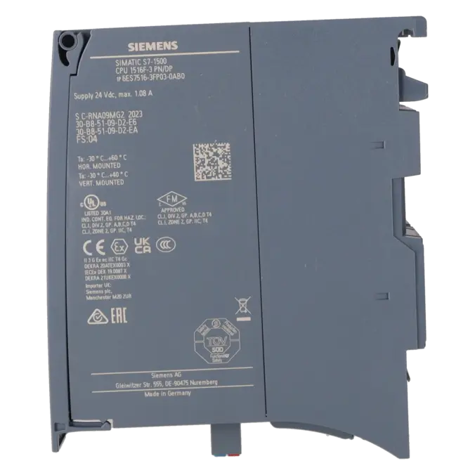 SIEMENS 6ES7516-3FP03-0AB0, Baugruppen, CPU / Zentralbaugruppen, K1261590, Bild 3