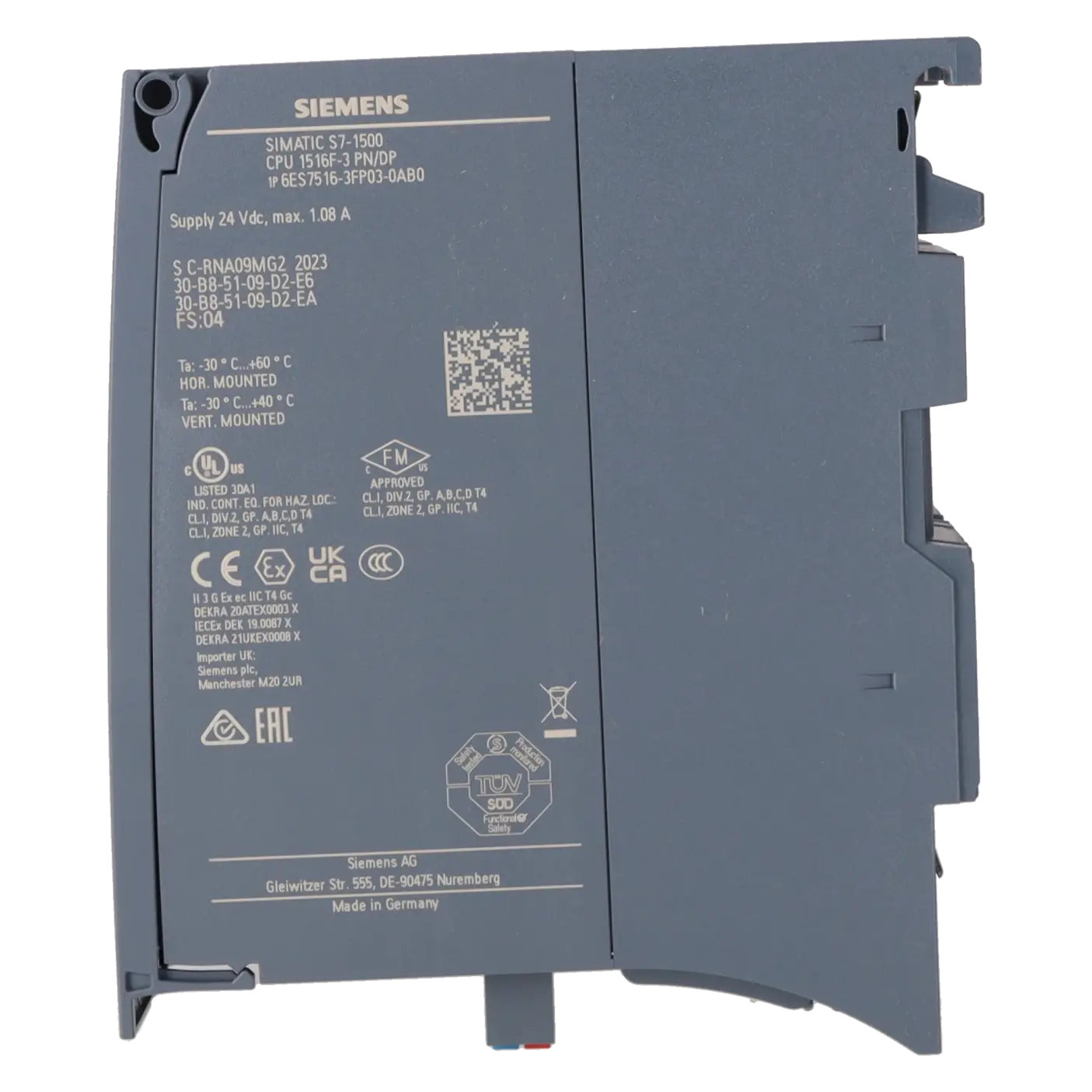 SIEMENS 6ES7516-3FP03-0AB0, Baugruppen, CPU / Zentralbaugruppen, K1261590, Bild 3