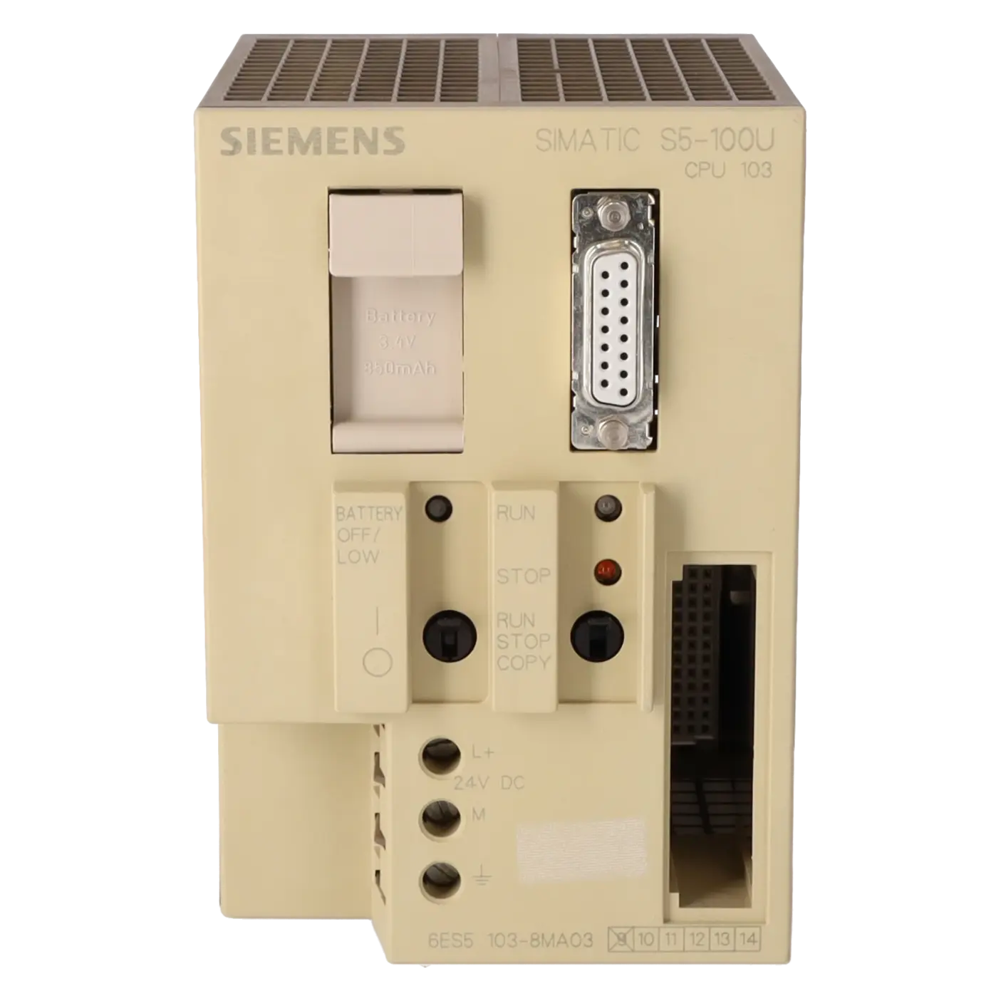 SIEMENS 6ES5103-8MA03, Baugruppen, CPU / Zentralbaugruppen, K0117392, Bild 1