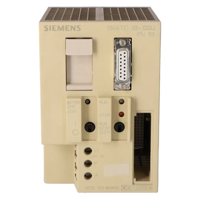 SIEMENS 6ES5103-8MA03, Baugruppen, CPU / Zentralbaugruppen, K0117392, Bild 1