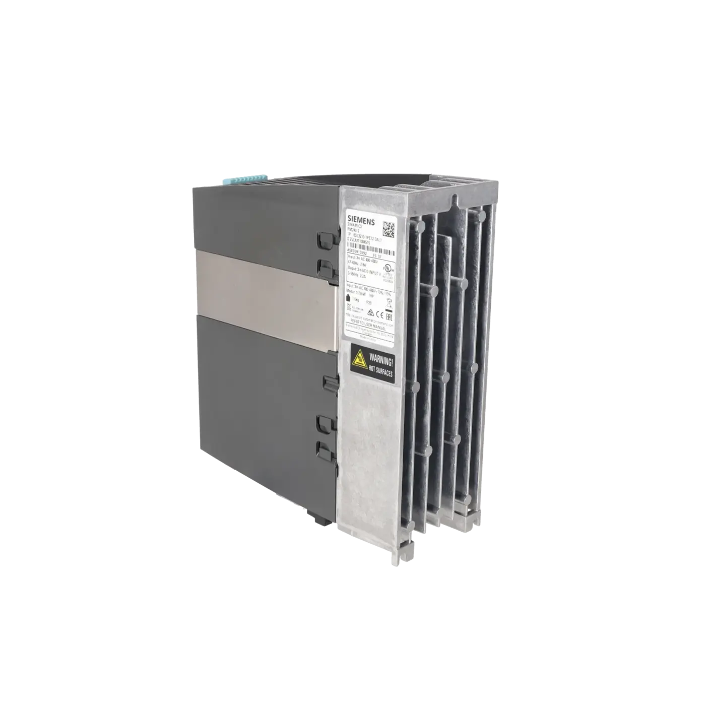 SIEMENS 6SL3210-1PE12-3AL1, Drive Technology, Frequency Converter, K0375342, Image 4