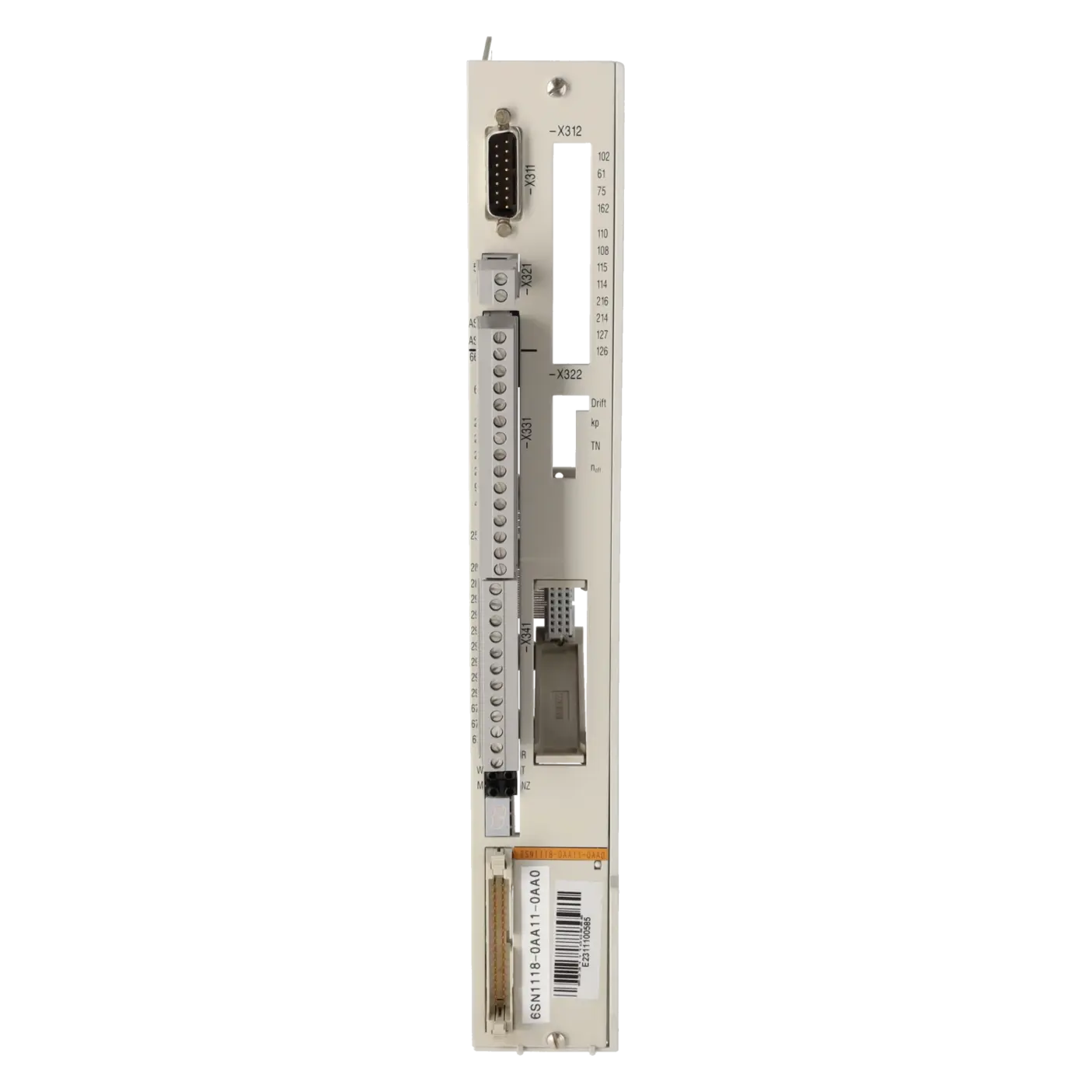 SIEMENS 6SN1118-0AA11-0AA0, Antriebstechnik, Reglerkarten, K0063594, Bild 1