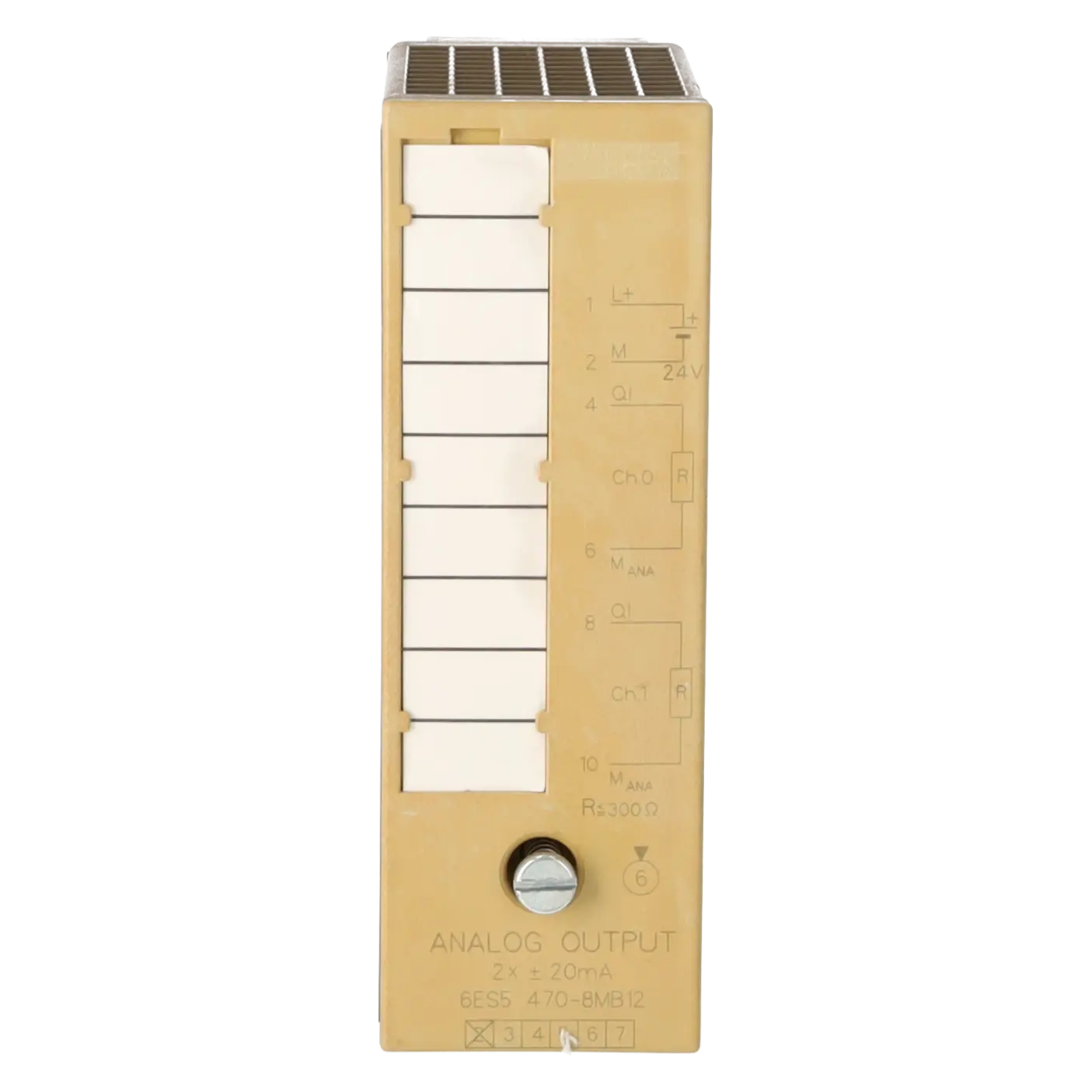 SIEMENS 6ES5470-8MB12, PLC Controls, SIMATIC-S5 Sales Offer, K0117588, Image 1