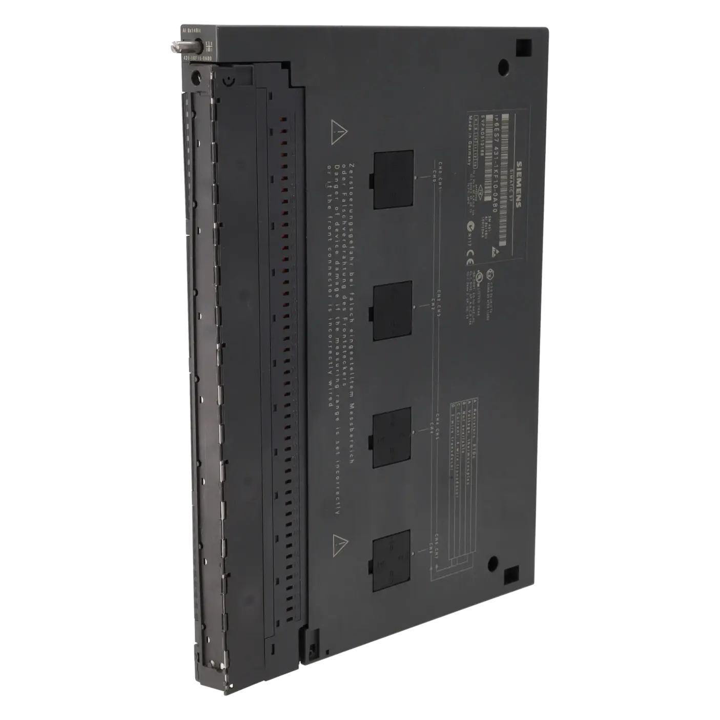 SIEMENS 6ES7431-1KF10-0AB0, PLC Controls, Analog Input / Output Modules, K0118773, Image 2