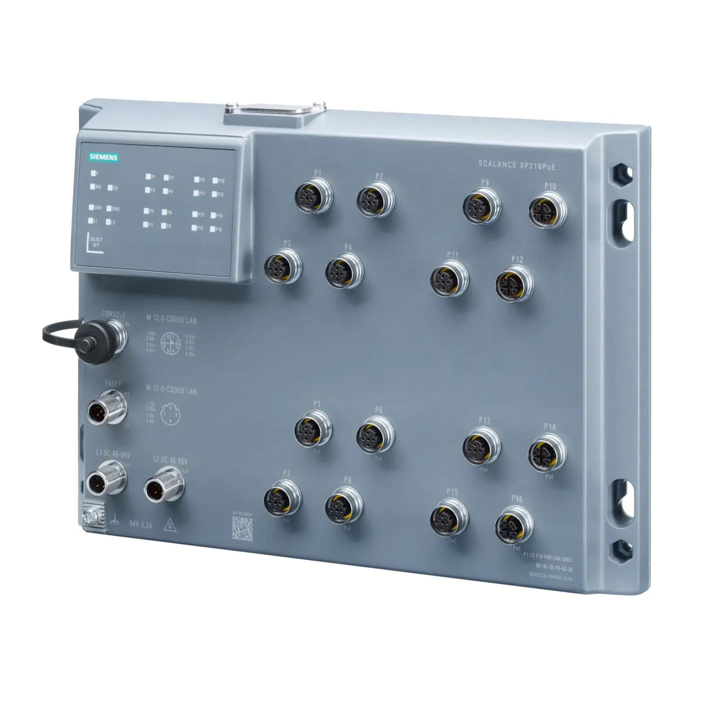 SIEMENS 6GK5216-0HA00-2AS6, PLC Controls, Communication Modules, K1097958 Image 1