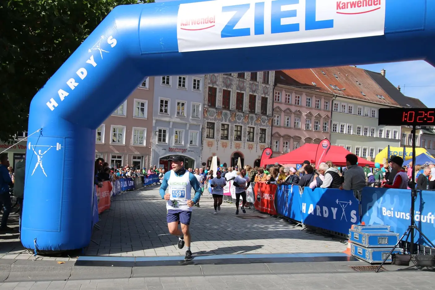 Team-Eichler beim Hardys Stadtlauf Landsberg 2025