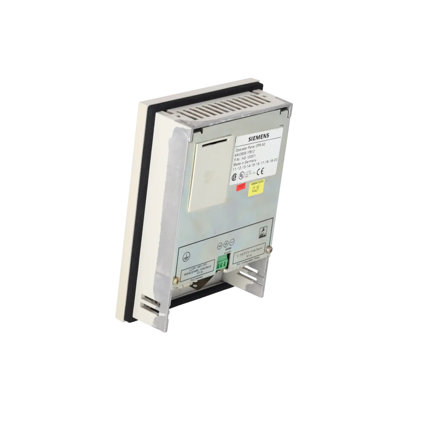 SIEMENS 6AV3505-1FB12, HMI, Operator Panels, K0136031, Image 4