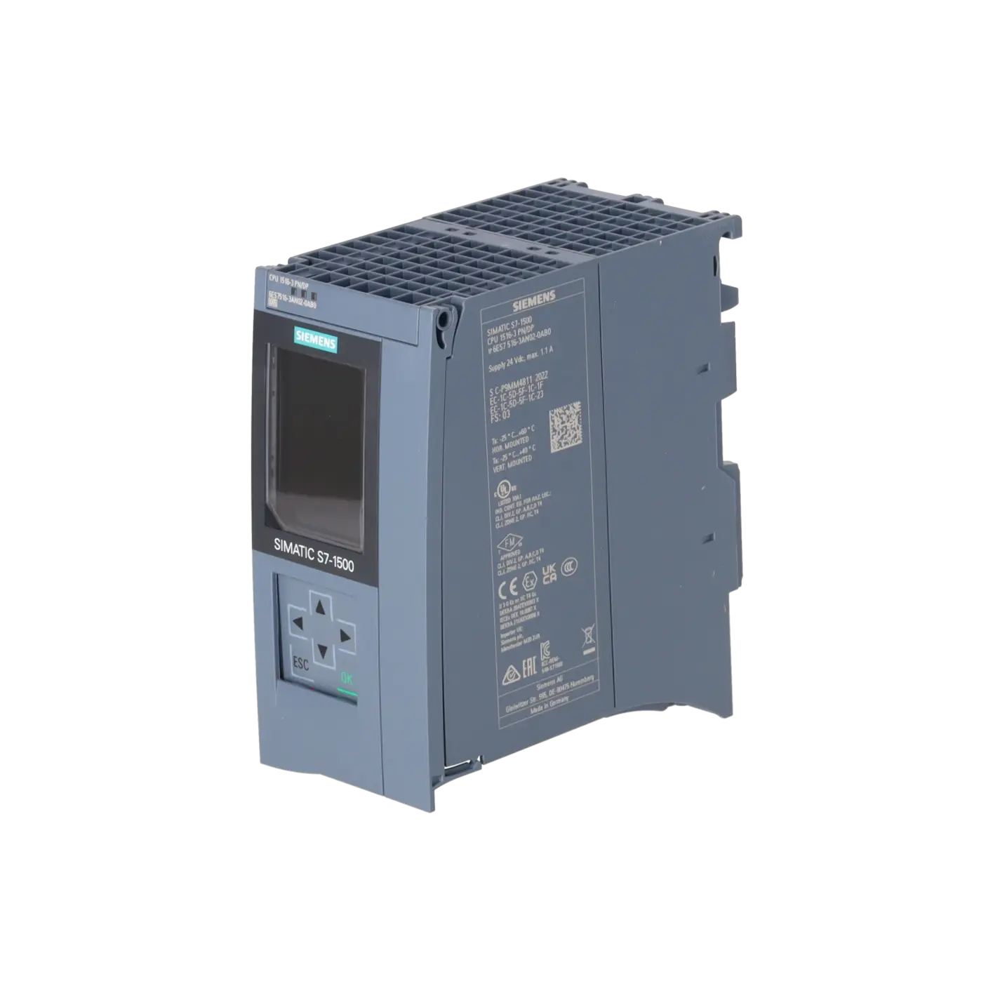 SIEMENS 6ES7516-3AN02-0AB0, Baugruppen, CPU / Zentralbaugruppen, K1203212, Bild 2