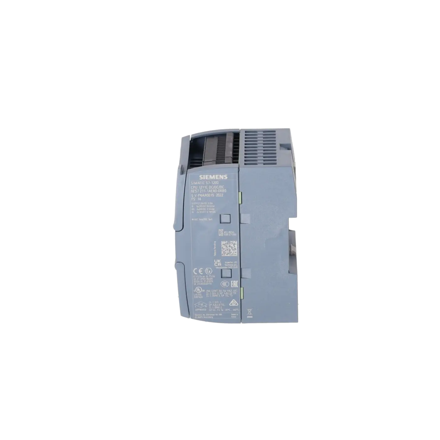 SIEMENS 6ES7211-1AE40-0XB0, PLC Controls, Central Processing Units, K0370549, Image 3
