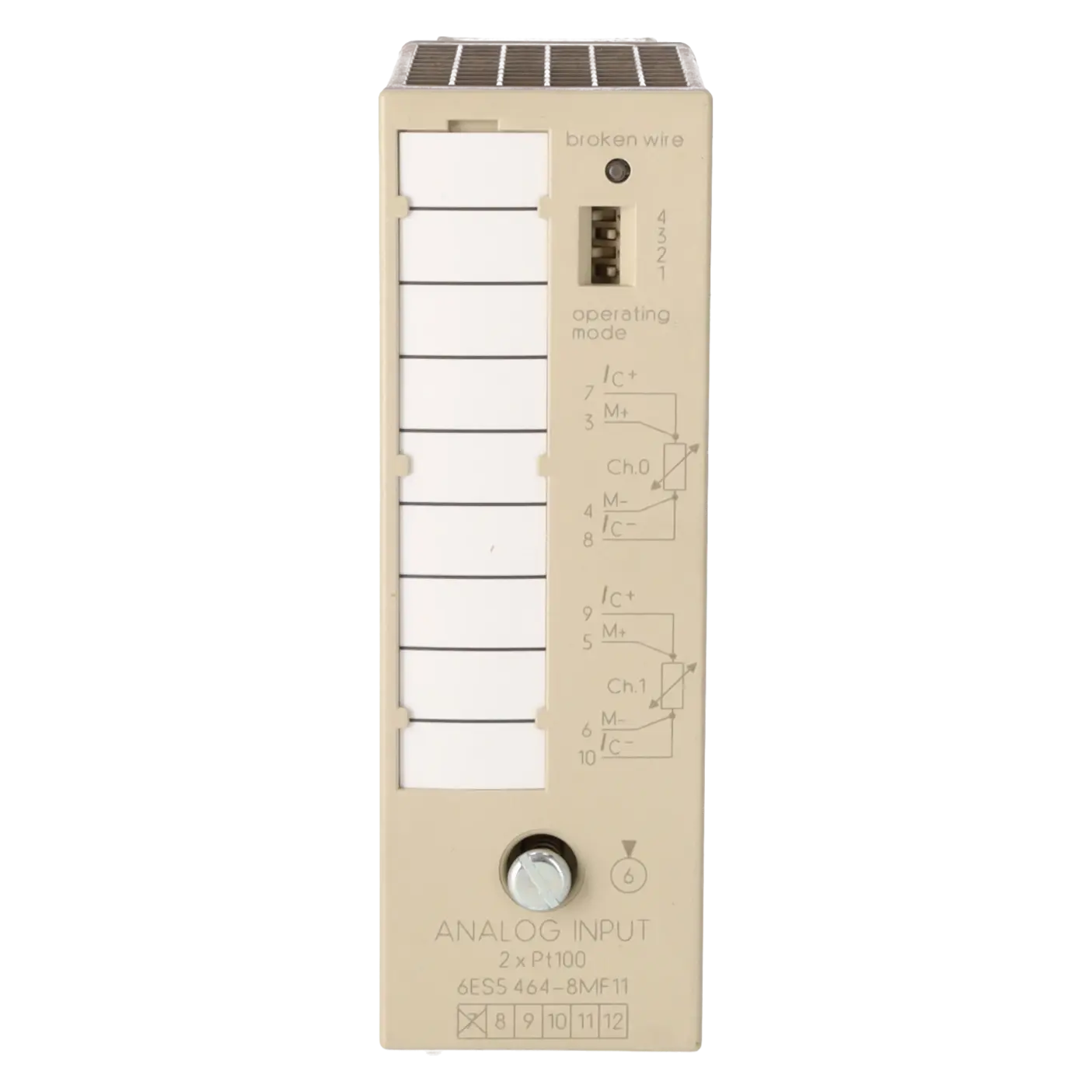 SIEMENS 6ES5464-8MF11, PLC Controls, Analog Input / Output Modules, K0117574, Image 1