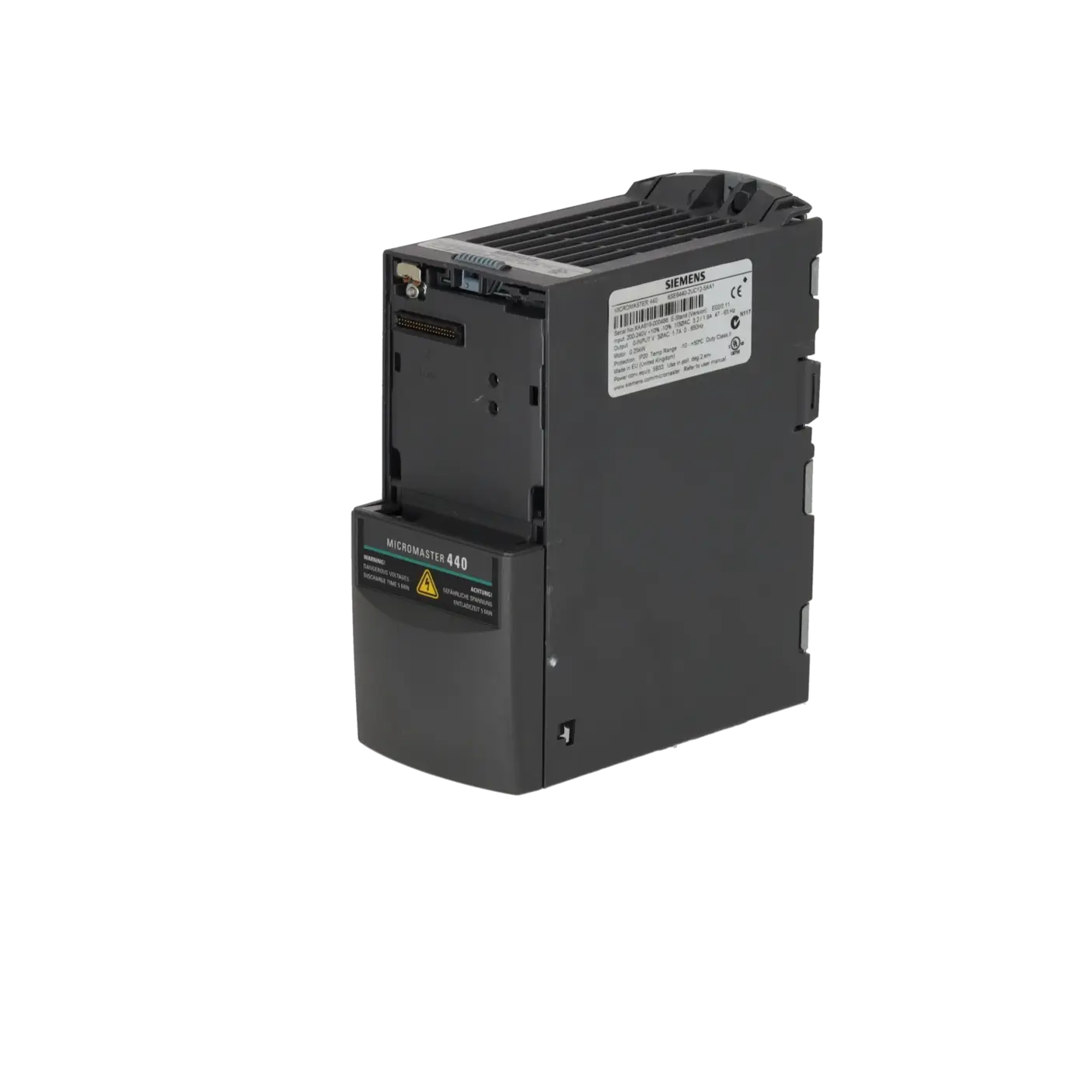SIEMENS 6SE6440-2UC12-5AA1, Drive Technology, Frequency Converter, K0120516 Image 2