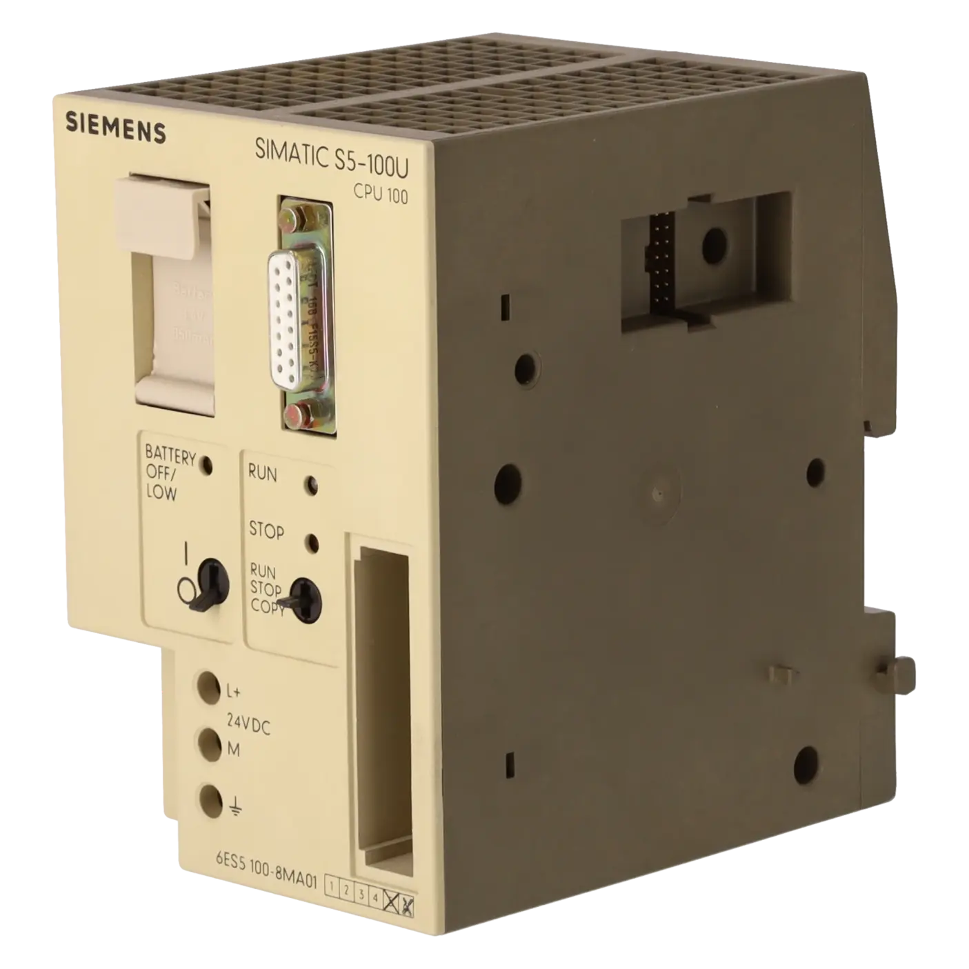 SIEMENS 6ES5100-8MA01, Baugruppen, CPU / Zentralbaugruppen, K0137587, Bild 2