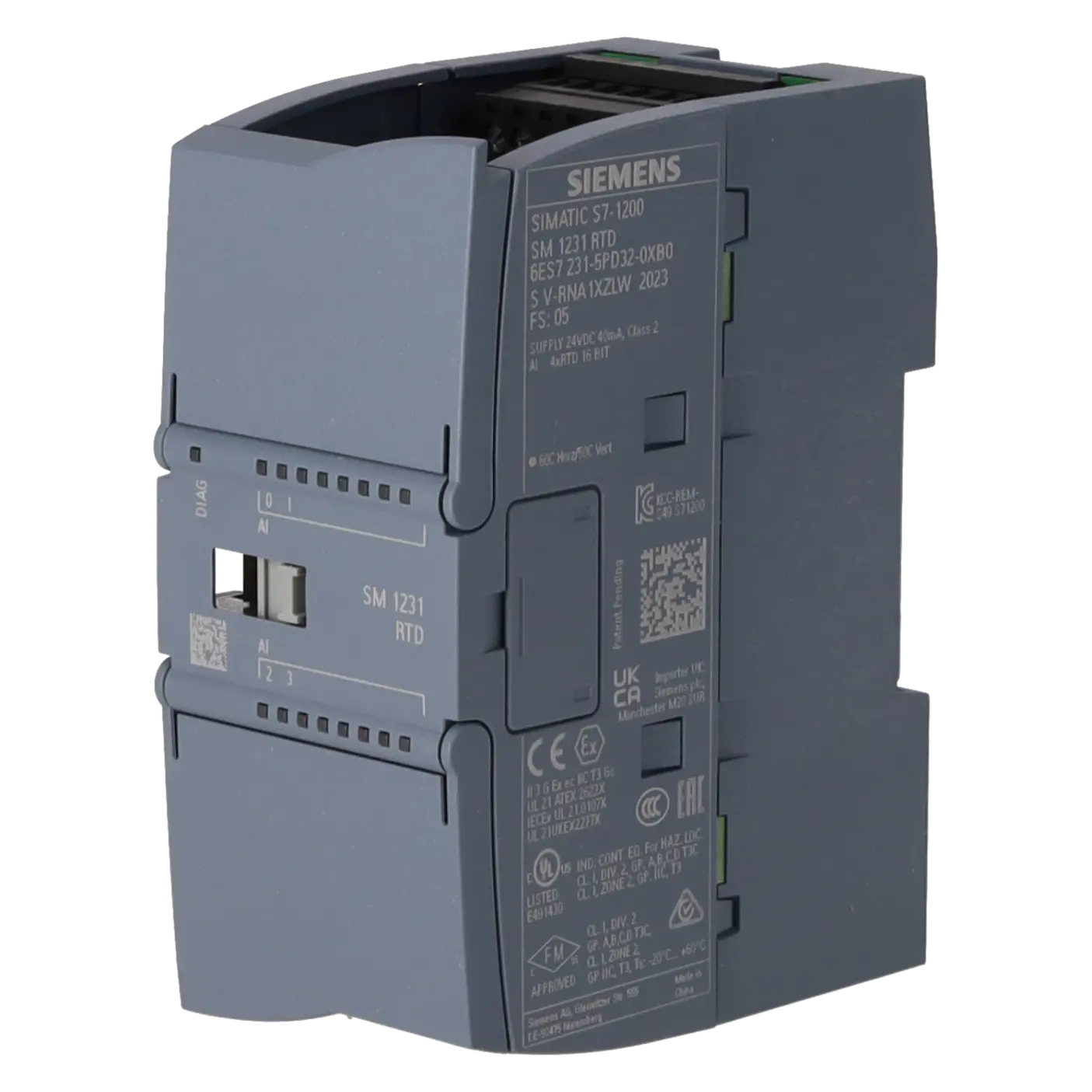 SIEMENS 6ES7231-5PD32-0XB0, PLC Controls, Analog Input / Output Modules, K0370566, Image 2