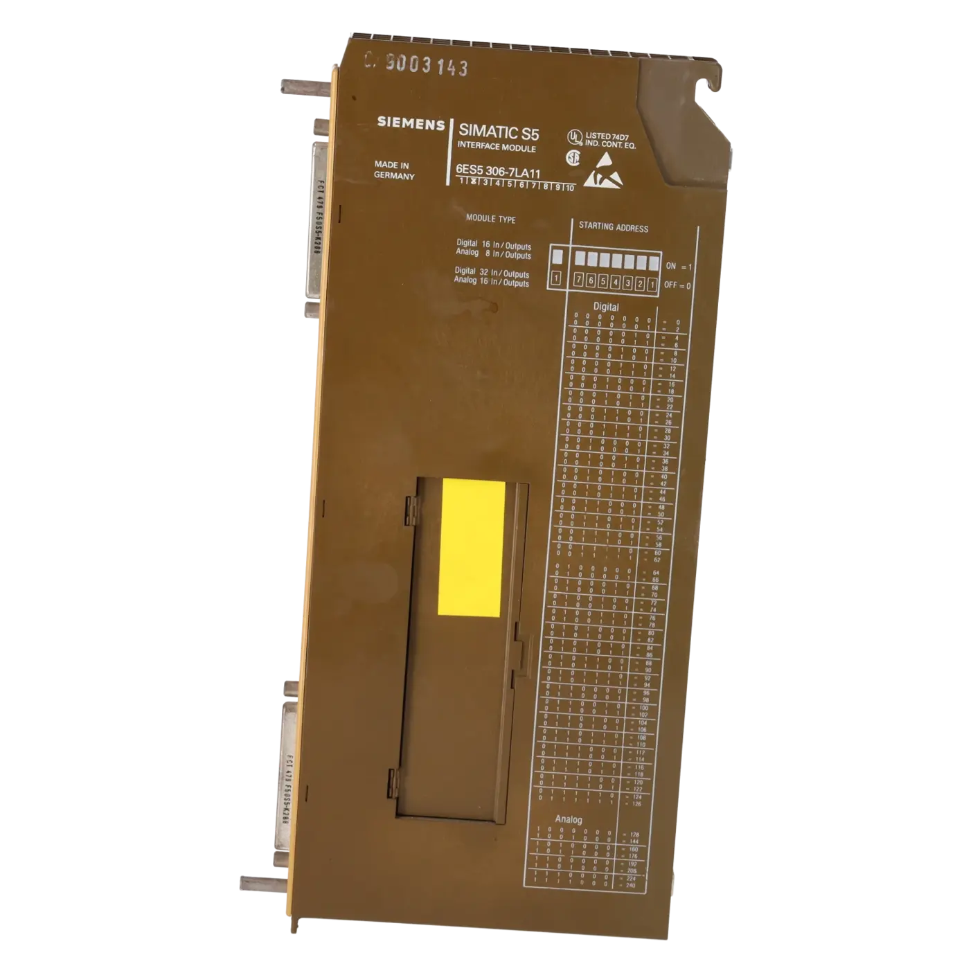 SIEMENS 6ES5306-7LA11, Baugruppen, Interface-Module / Anschaltungen, K0117461, Bild 3