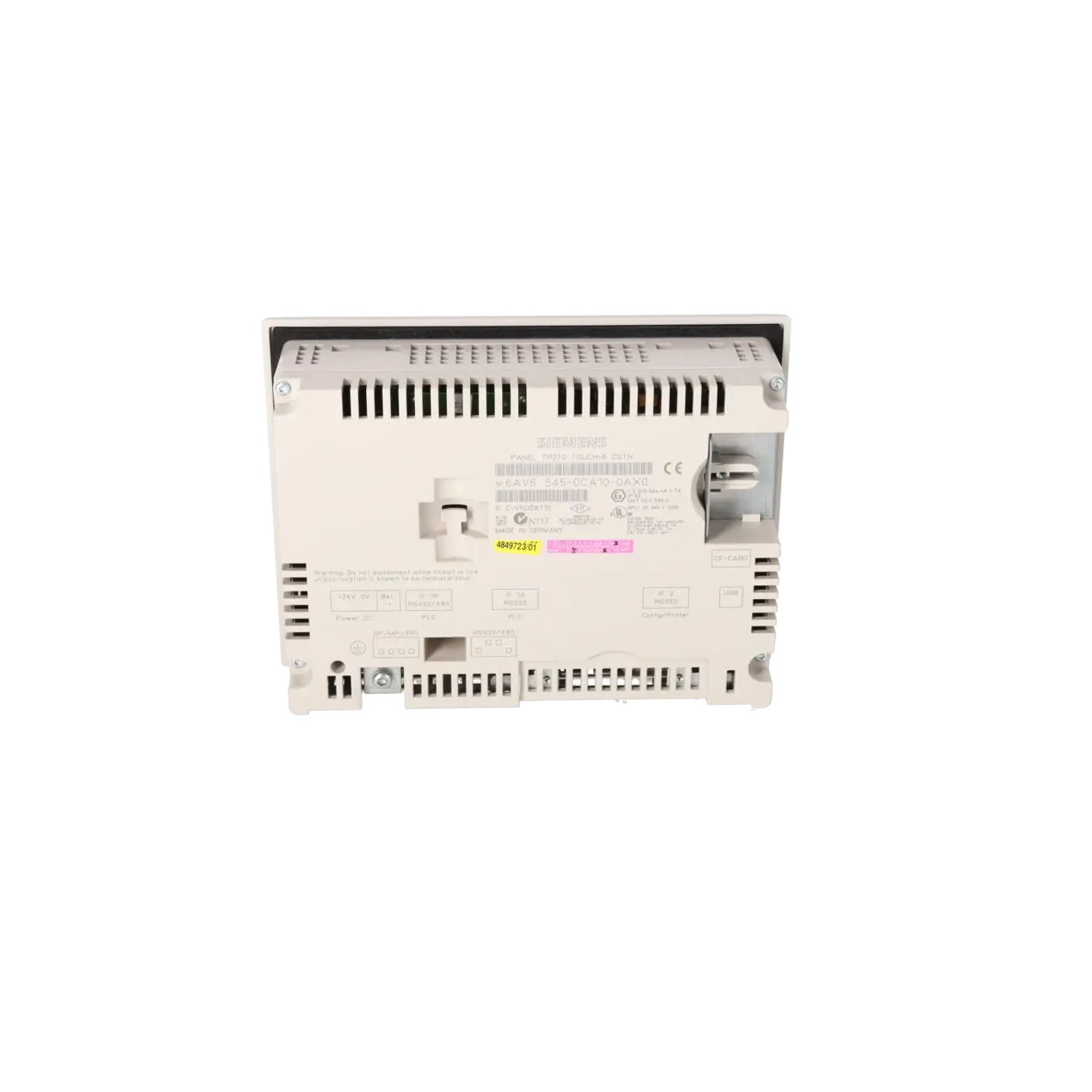 SIEMENS 6AV6545-0CA10-0AX0, HMI, Touch-Panels, K0116925, Bild 5