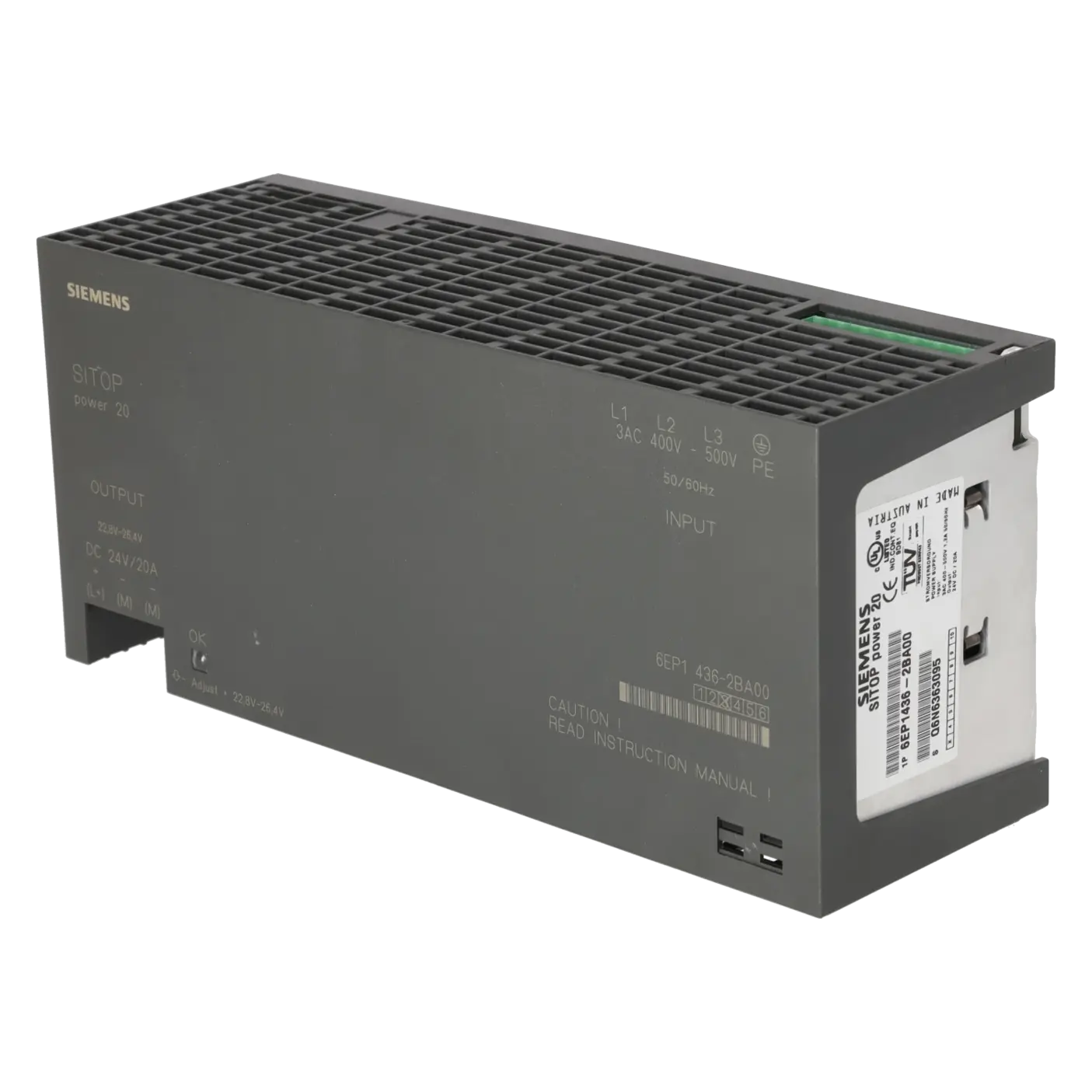 SIEMENS 6EP1436-2BA00, HMI, Stromversorgungen / Netzteile, K0117312, Bild 2