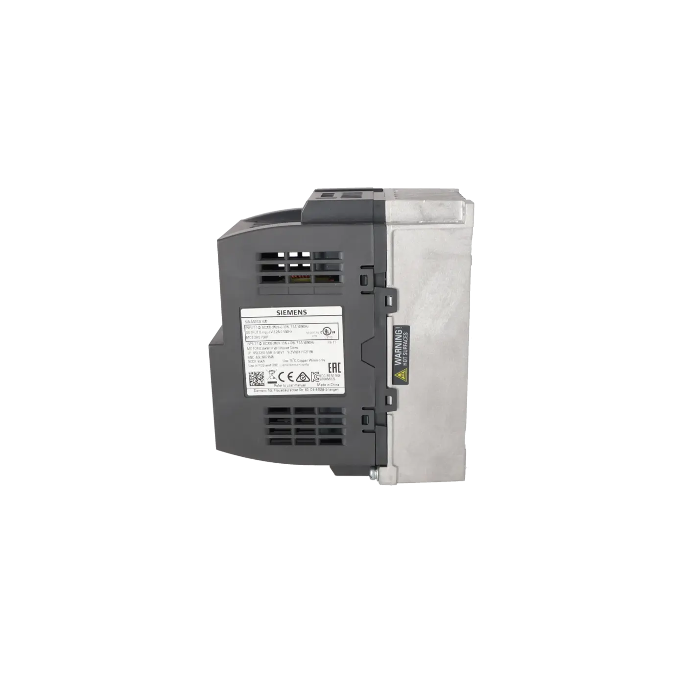 SIEMENS 6SL3210-5BB15-5BV1, Antriebstechnik, Umrichter, K1098258, Bild 3