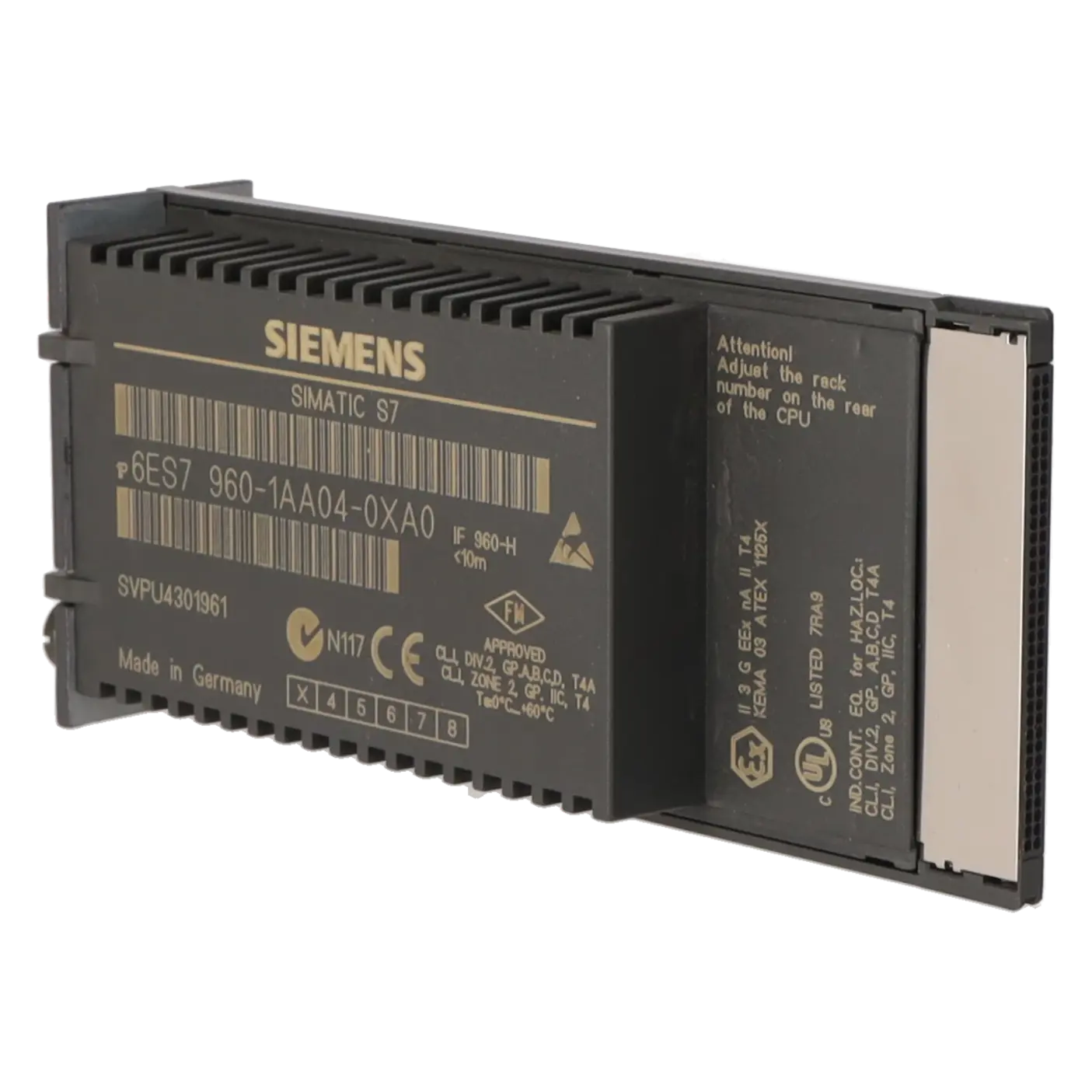 SIEMENS 6ES7960-1AA04-0XA0, Baugruppen, Verbindungssysteme / Leitungen, K0136804, Bild 4