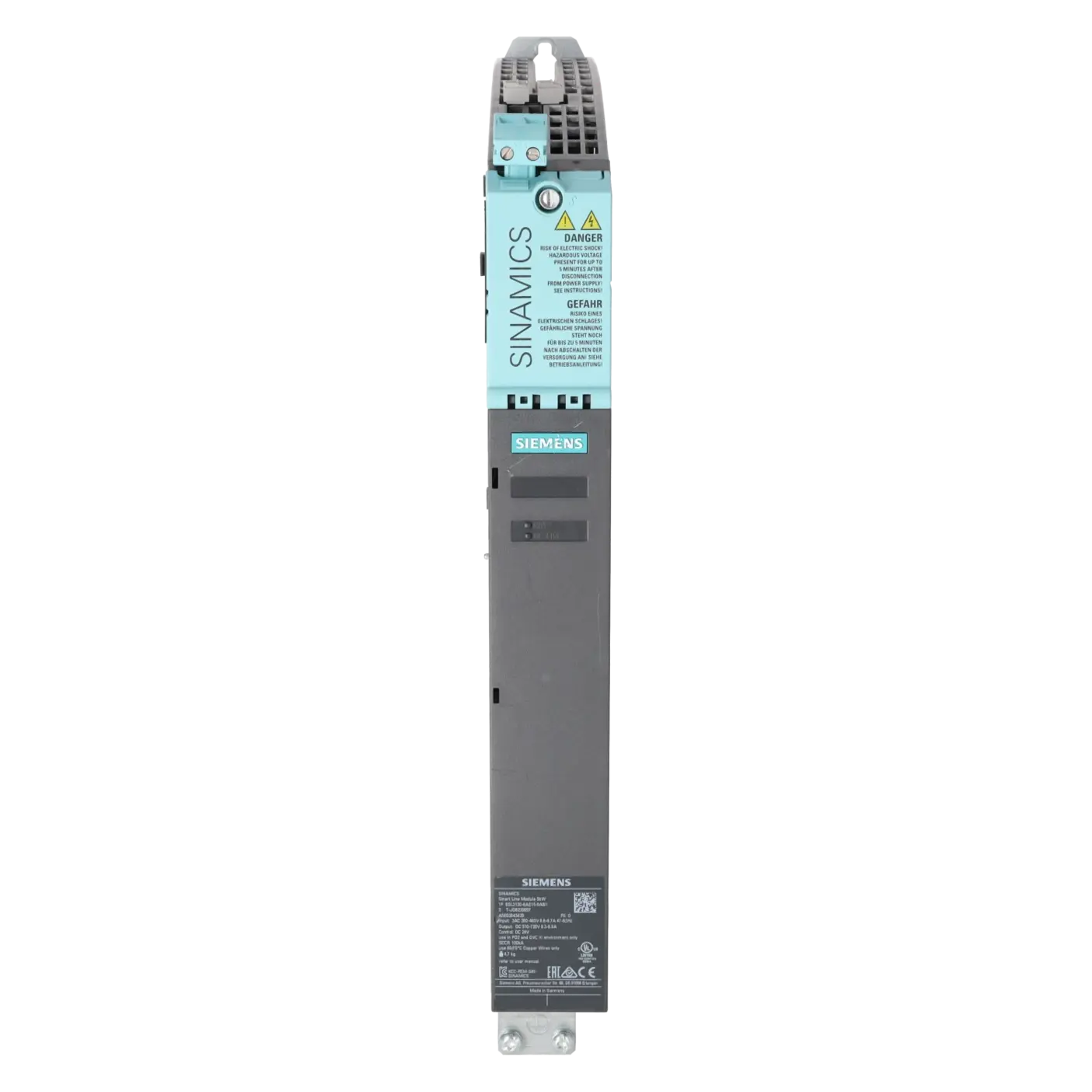 SIEMENS 6SL3130-6AE15-0AB1, Antriebstechnik, Einspeise- / Rückspeisemodule, K0375218, Bild 1