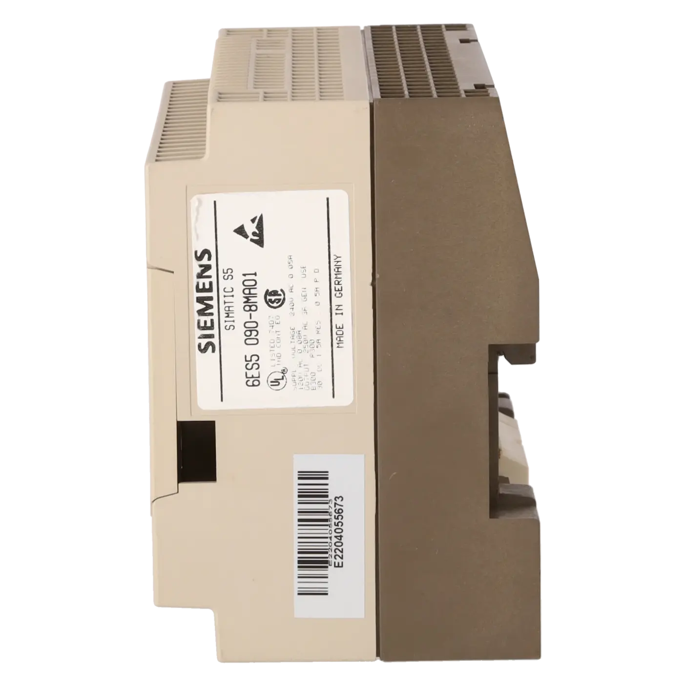 SIEMENS 6ES5090-8MA01, PLC Controls, Central Processing Units, K0117382, Image 3