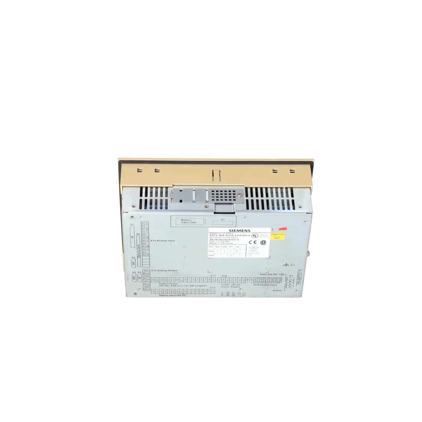 SIEMENS 6ES7634-1DF00-0AE3, HMI, Kompaktgeräte, K0002730, Bild 5