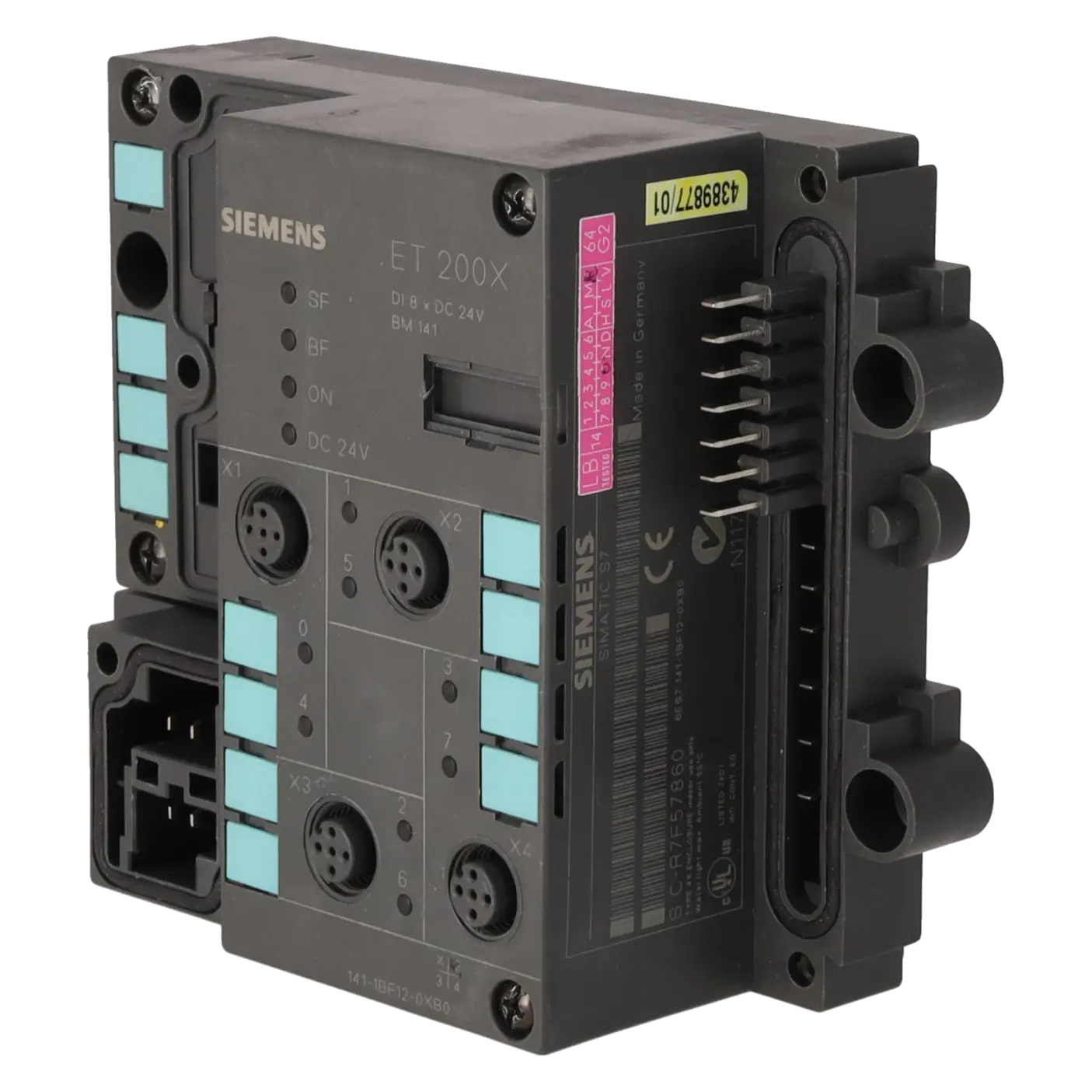 SIEMENS 6ES7141-1BF12-0XB0, PLC Controls, Digital Input / Output Modules, K0118165 Image 1