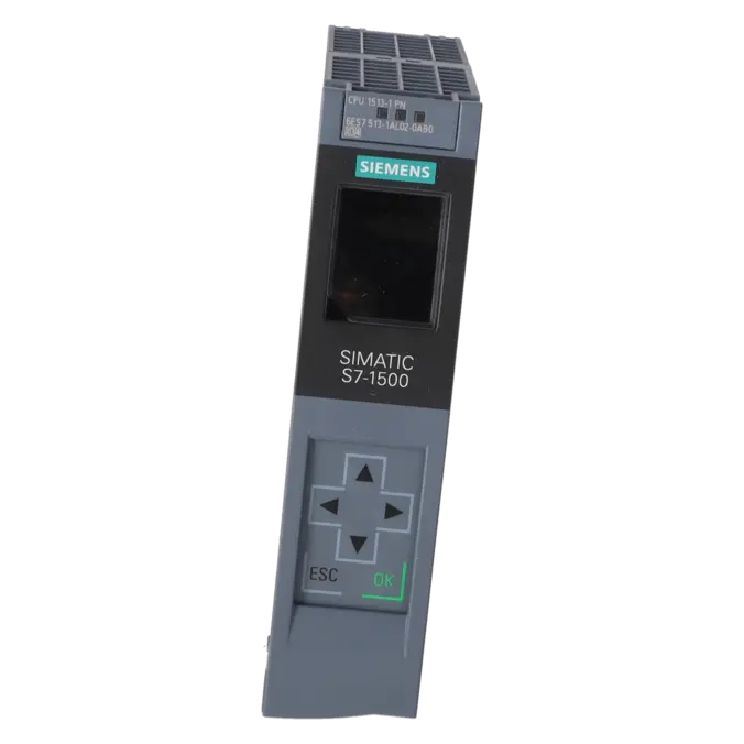 SIEMENS 6ES7513-1AL02-0AB0, PLC Controls, Central Processing Units, K1161668, Image 1