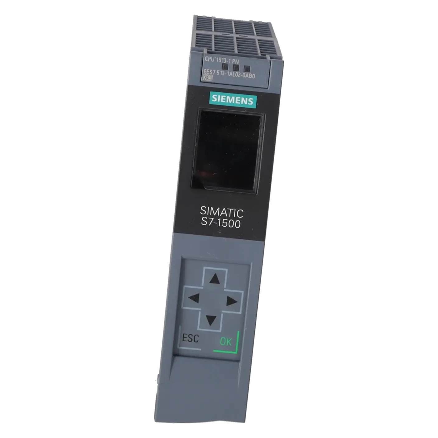 SIEMENS 6ES7513-1AL02-0AB0, PLC Controls, Central Processing Units, K1161668, Image 1