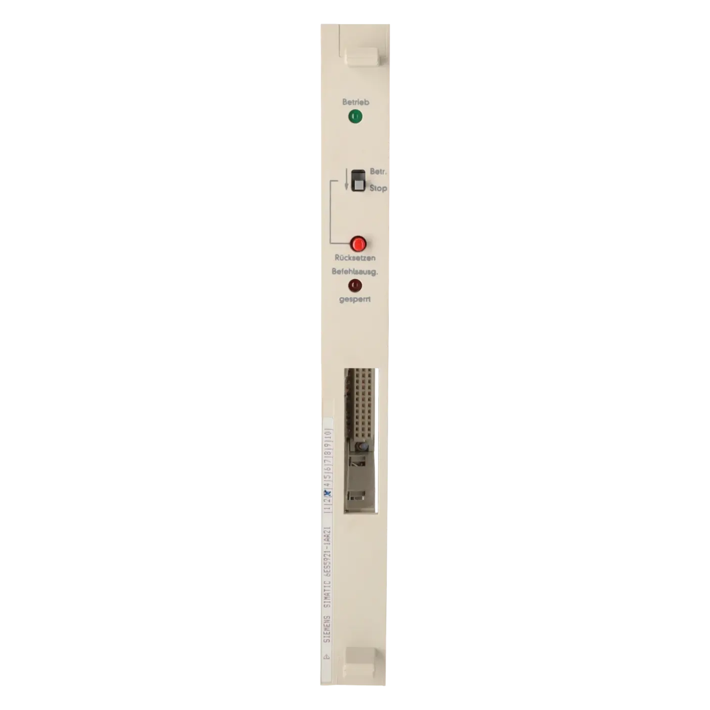 SIEMENS 6ES5921-1AA21, PLC Controls, Central Processing Units, K0137211, Image 1