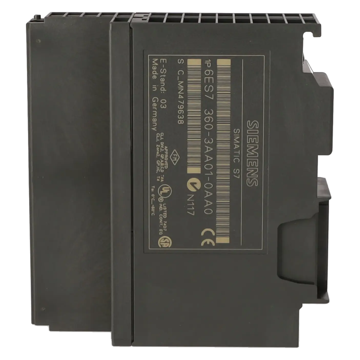 SIEMENS 6ES7360-3AA01-0AA0, Baugruppen, SIMATIC S7-300, K0118643, Bild 3