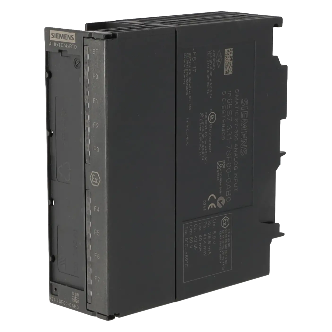 SIEMENS 6ES7331-7SF00-0AB0, Baugruppen, SIMATIC S7-300, K0118581, Bild 2