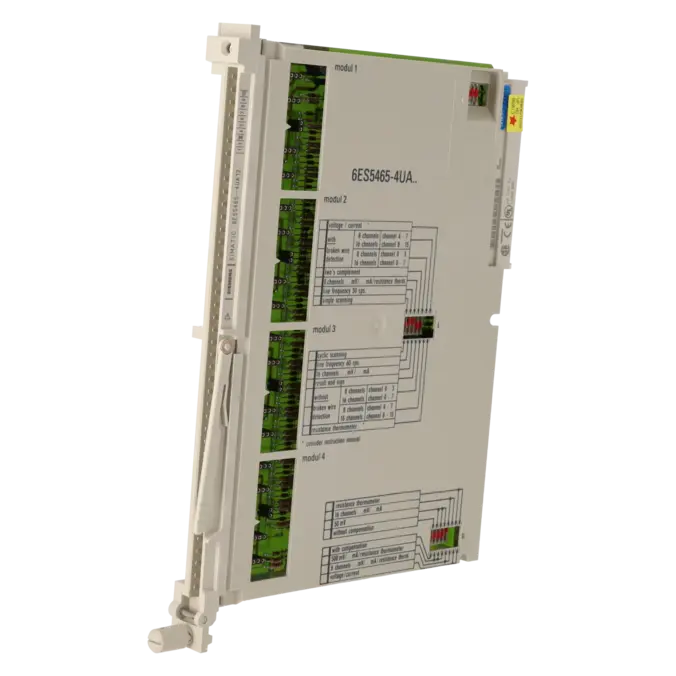 SIEMENS 6ES5465-4UA12, Baugruppen, Analogein- / Analogausgaben, K0136412, Bild 2