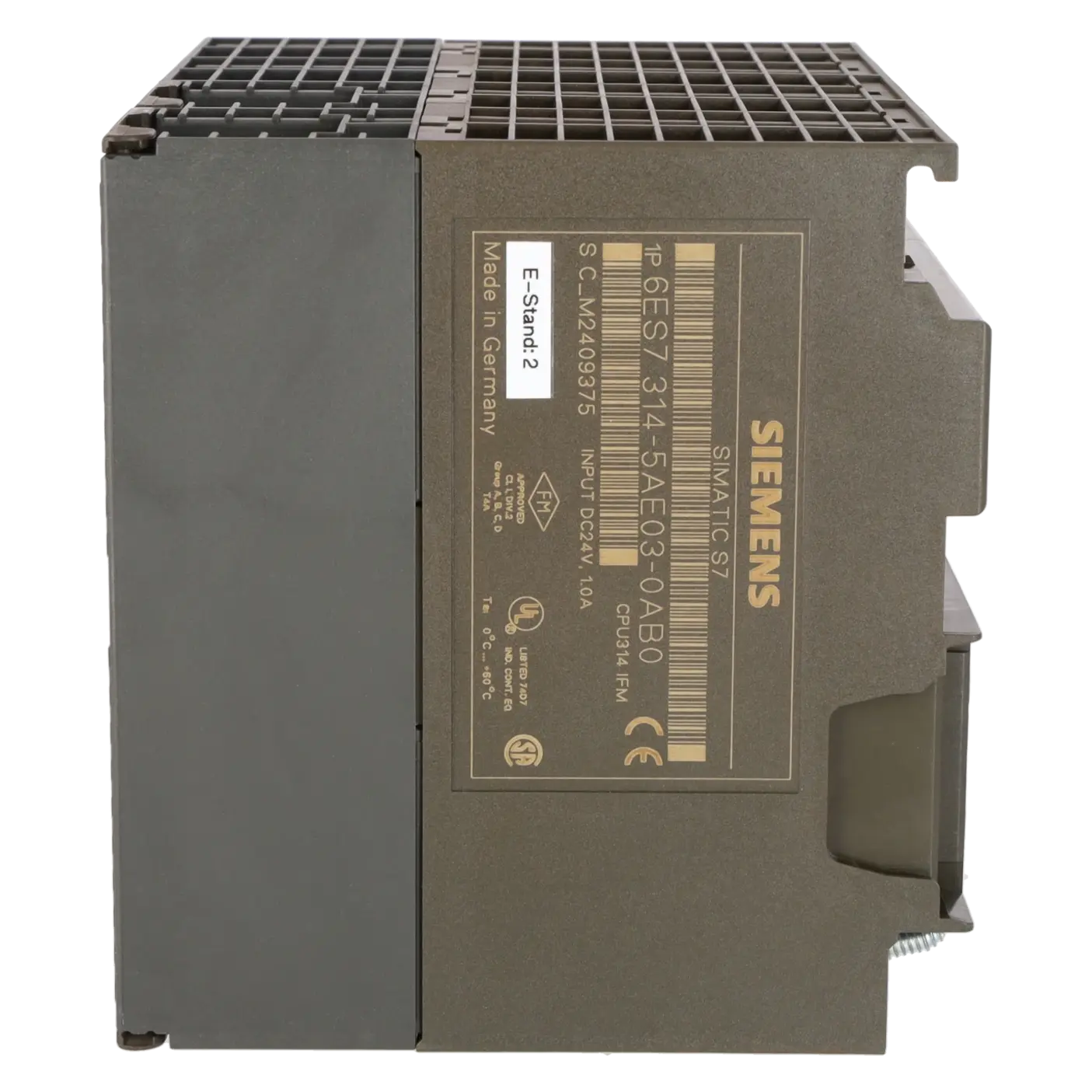SIEMENS 6ES7314-5AE03-0AB0, Baugruppen, SIMATIC S7-300, K0002343, Bild 3