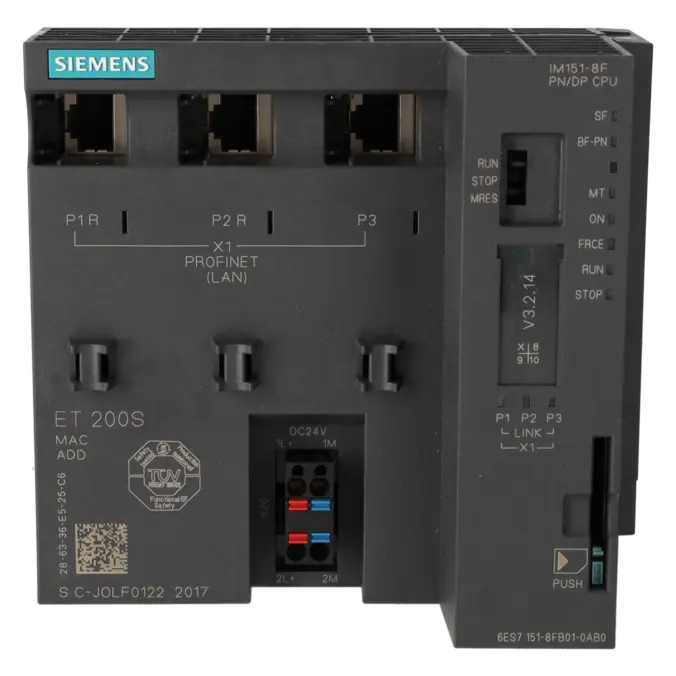 SIEMENS 6ES7151-8FB01-0AB0, Baugruppen, CPU / Zentralbaugruppen, K0252091, Bild 1