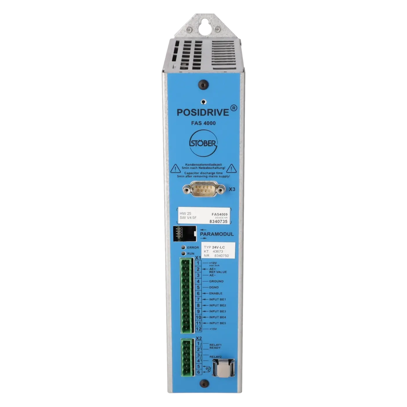 STÖBER FAS4009, Antriebstechnik, Umrichter, K0343743, Bild 1
