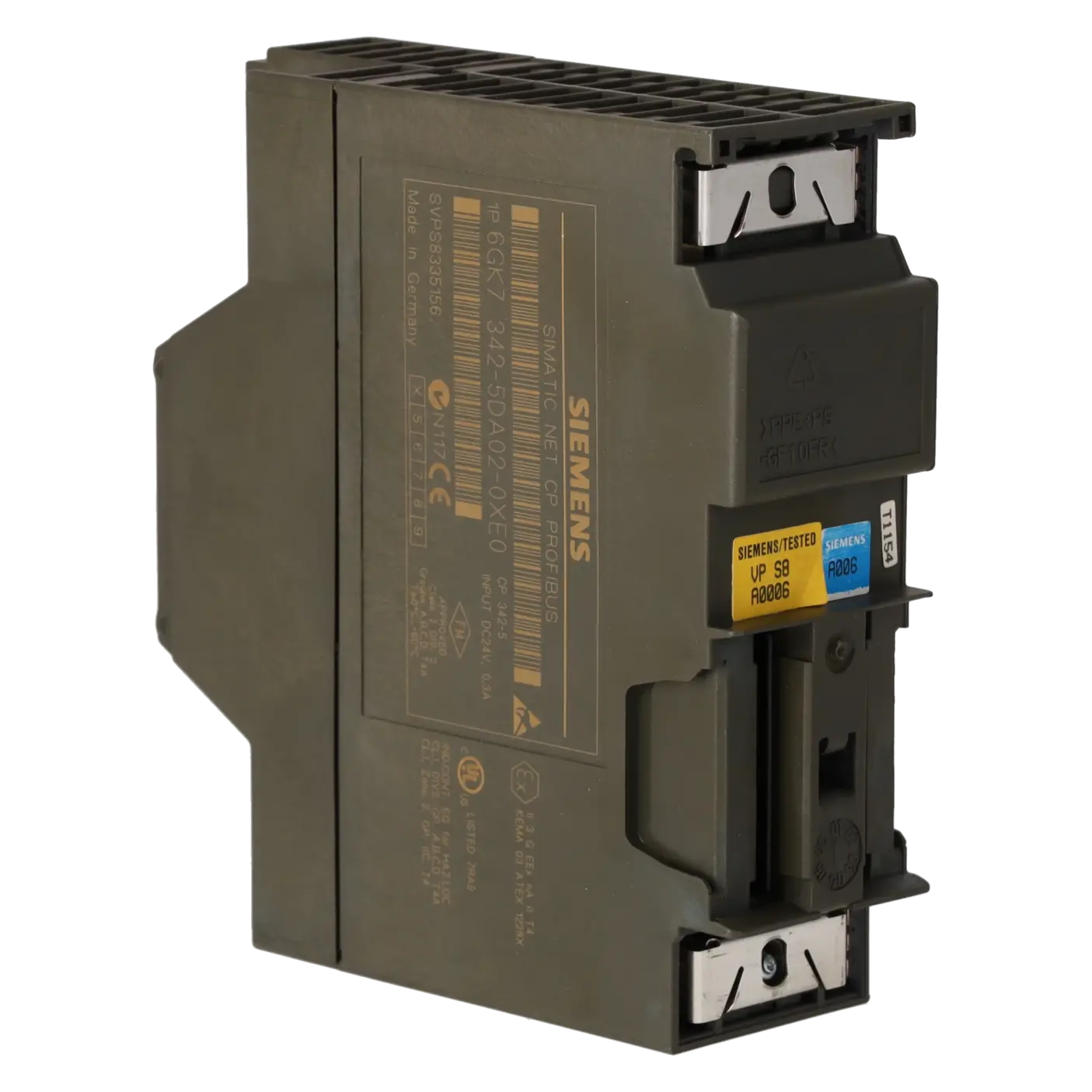 SIEMENS 6GK7342-5DA02-0XE0, PLC Controls, Communication Modules, K0119851, Image 4