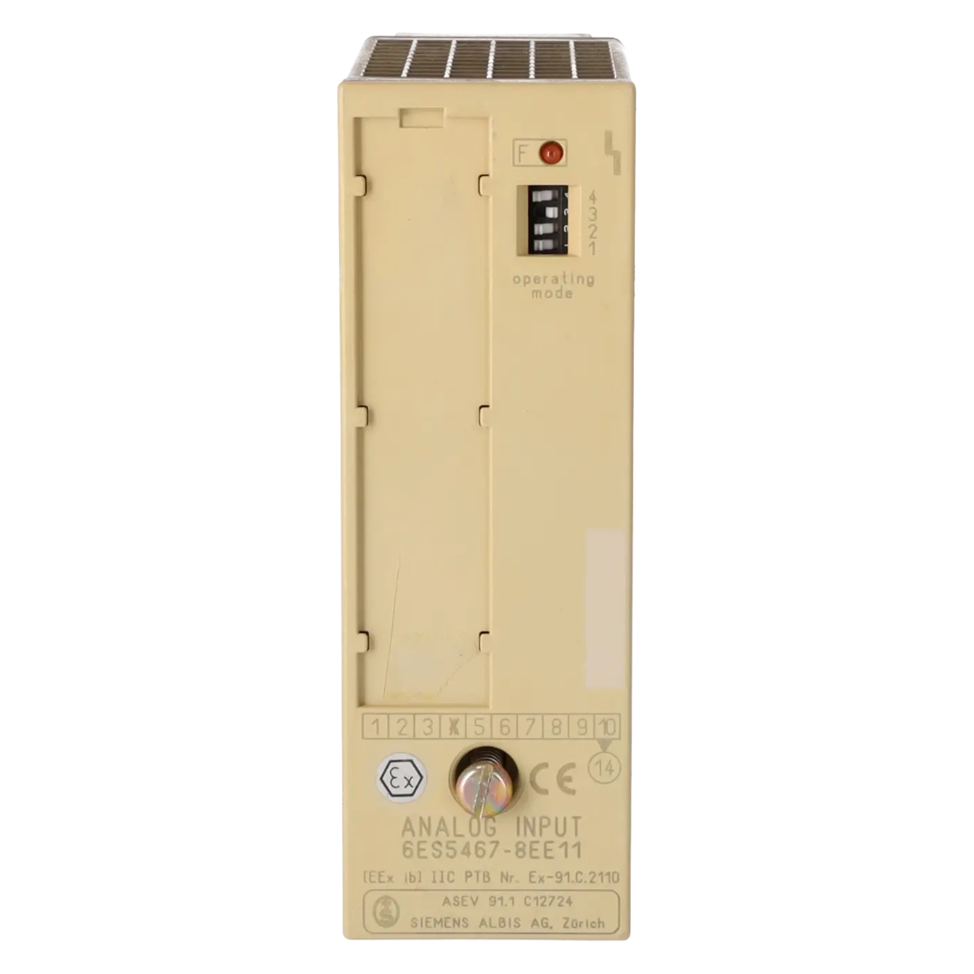 SIEMENS 6ES5467-8EE11, PLC Controls, Analog Input / Output Modules, K0001107, Image 1