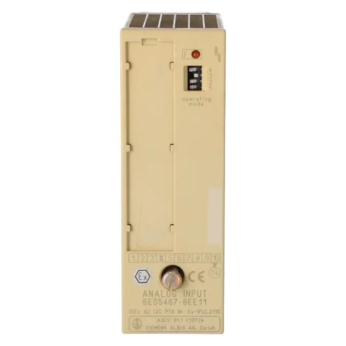 SIEMENS 6ES5467-8EE11, PLC Controls, Analog Input / Output Modules, K0001107, Image 1