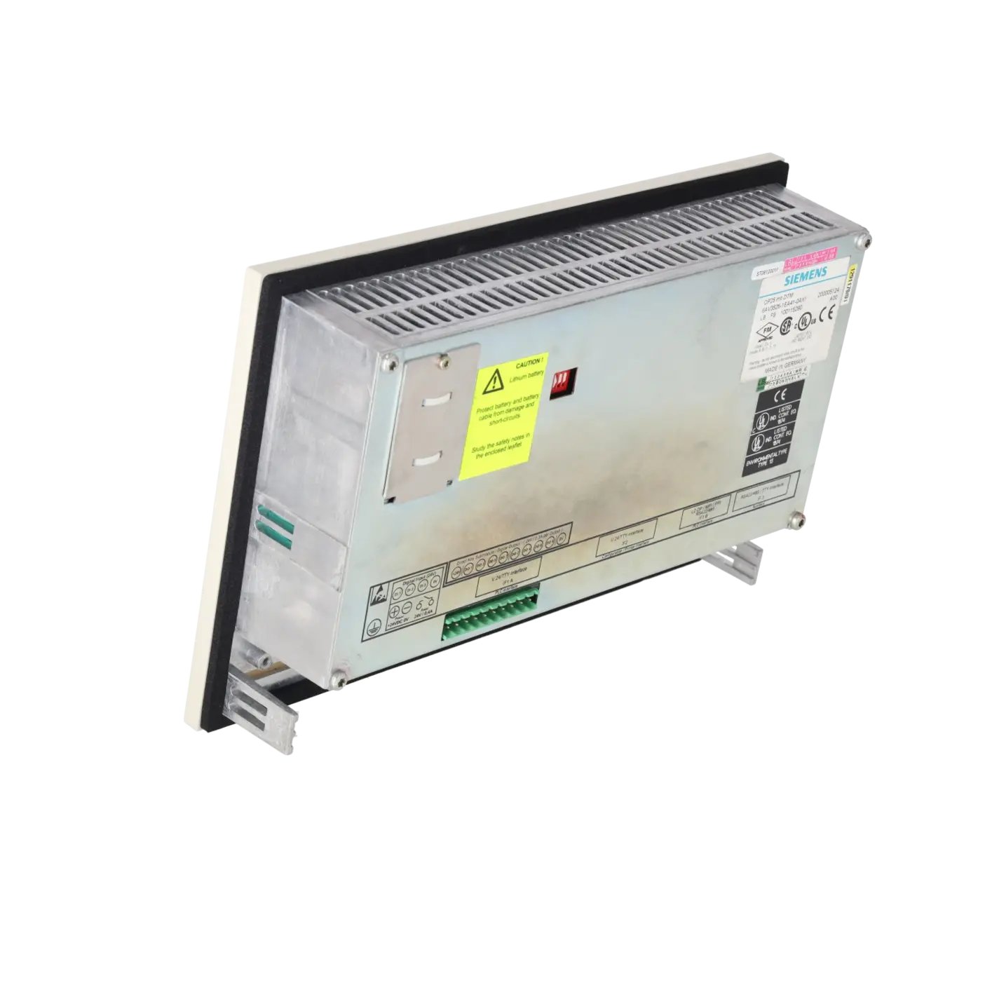SIEMENS 6AV3525-1EA41-0AX1, HMI, Operator Panels mit Key, K0136055, Bild 4