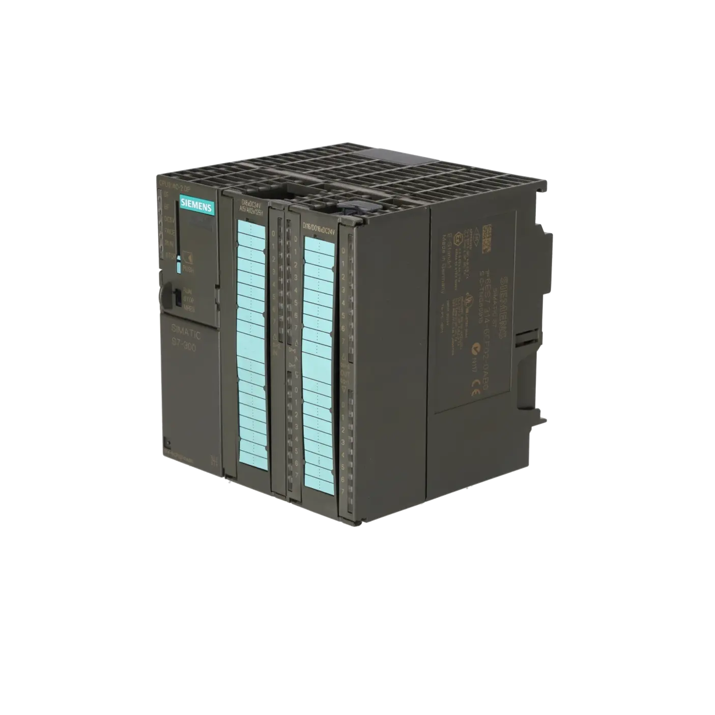 SIEMENS 6ES7314-6CF02-0AB0, PLC Controls, SIMATIC S7-300, K0136683, Image 2