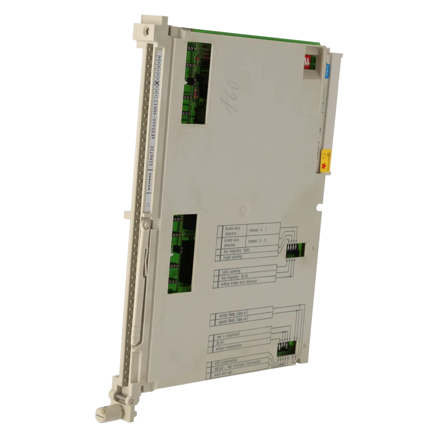 SIEMENS 6ES5460-4UA12, PLC Controls, Analog Input / Output Modules, K0136410, Image 2